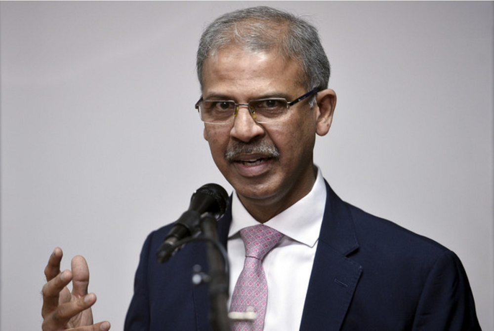 India High Commissioner to Malaysia Mridul Kumar deliver his speech during Indian Scholarship and Trust Fund (ISTF) Felicitation Ceremony in Kuala Lumpur December 13, 2020. u00e2u20acu201d Bernama pic