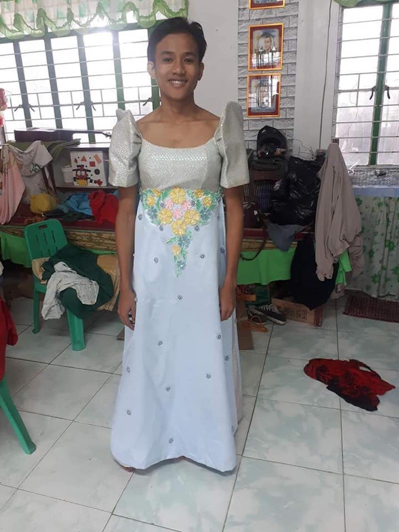 Not your everyday princess. — Picture courtesy of Facebook/Malick James Hilado