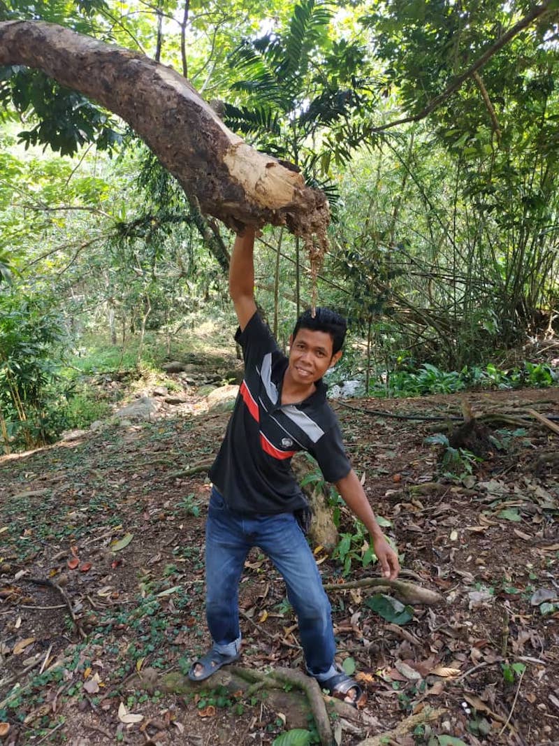 Aziro never thought the outcome of his advertising would be this great. u00e2u20acu201d Picture courtesy of Noor Aziro Abdullahu00e2u20acu00a8