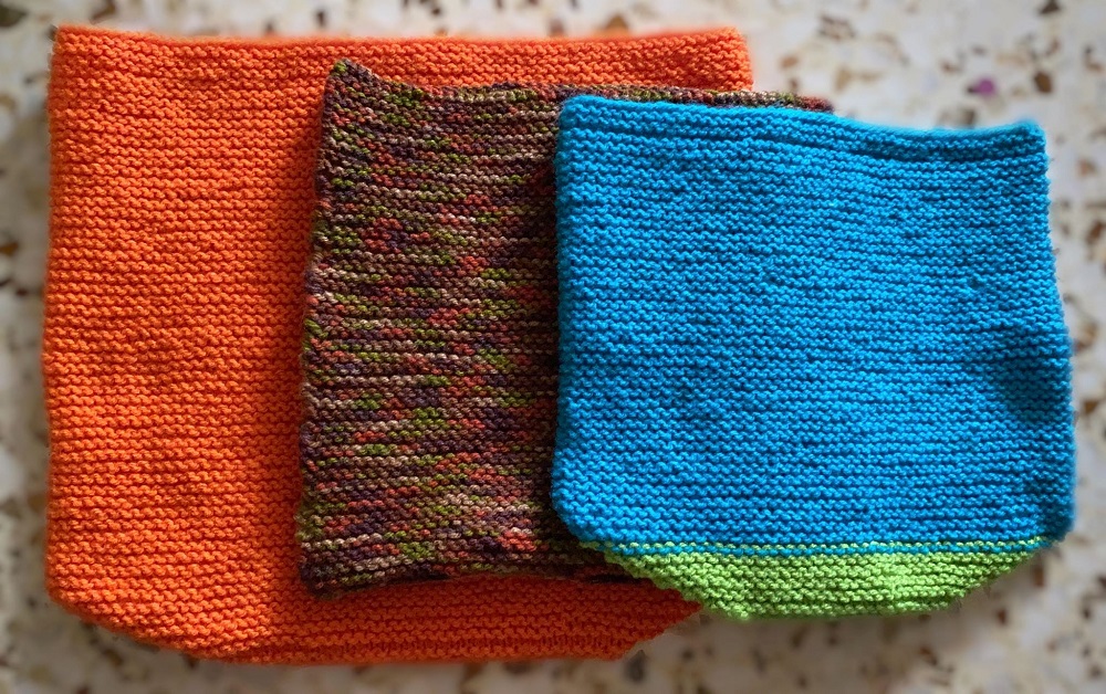 Completed knitted outer pouches for joeys affected by Australia bushfires are seen in this January 5, 2020 image obtained via social media, in Singapore. u00e2u20acu201d Leslie Kok via Reuters