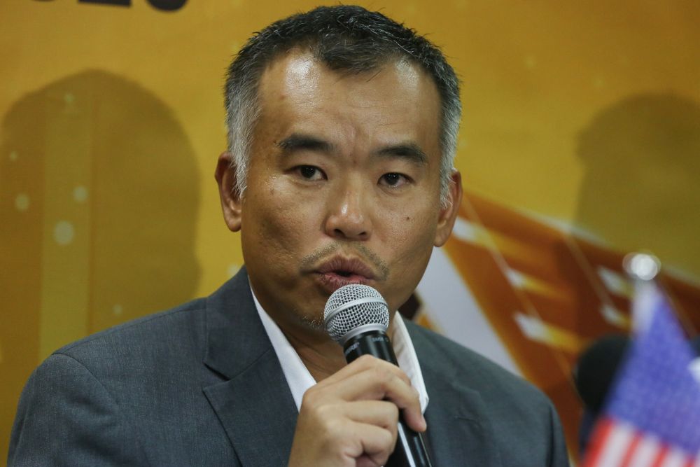 Chief Executive Officer of A&W Malaysia George Ang speaks during a press conference in Petaling Jaya January 10, 2020.― Picture by Yusof Mat Isa