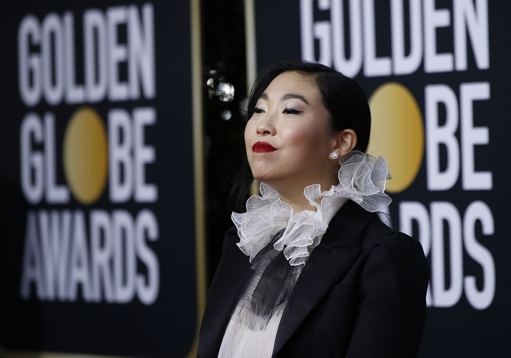 Awkwafina arrives for the 77th Golden Globe Awards in Beverly Hills, California January 5, 2020. u00e2u20acu201d Reuters pic 