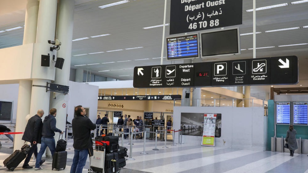 People are pictured inside the terminal at Beirut International Airport Beirut, Lebanon January 27, 2020. u00e2u20acu201d AFP pic