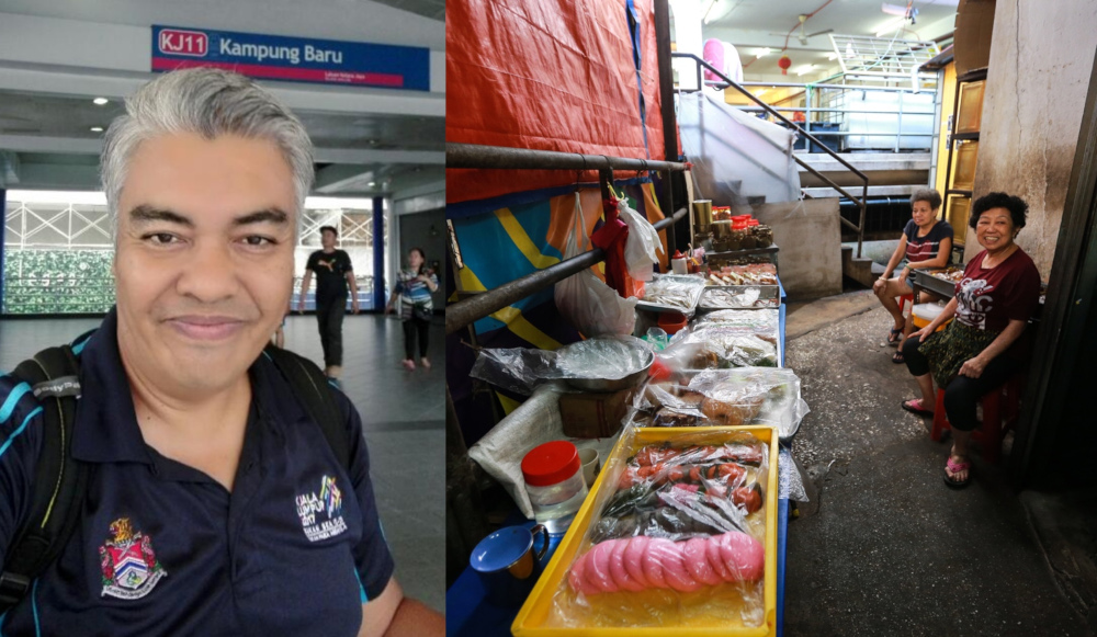 Fuad Fahmy (left) has been giving the Chow Kit walking tours since December 2019 to help turn the area into the next big tourist destination. — Picture courtesy of Fuad Fahmy and Ahmad Zamzahuri