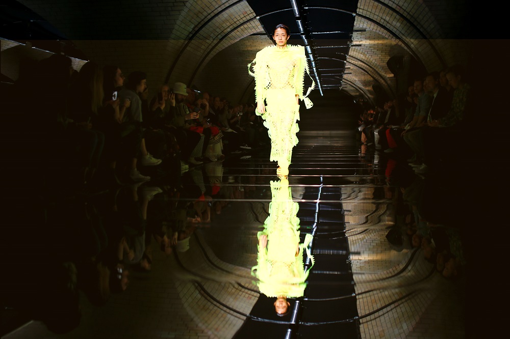 A model presents creations during the Craig Green catwalk at London Fashion Week Men's in London June 10, 2019. u00e2u20acu2022 Reuters pic  