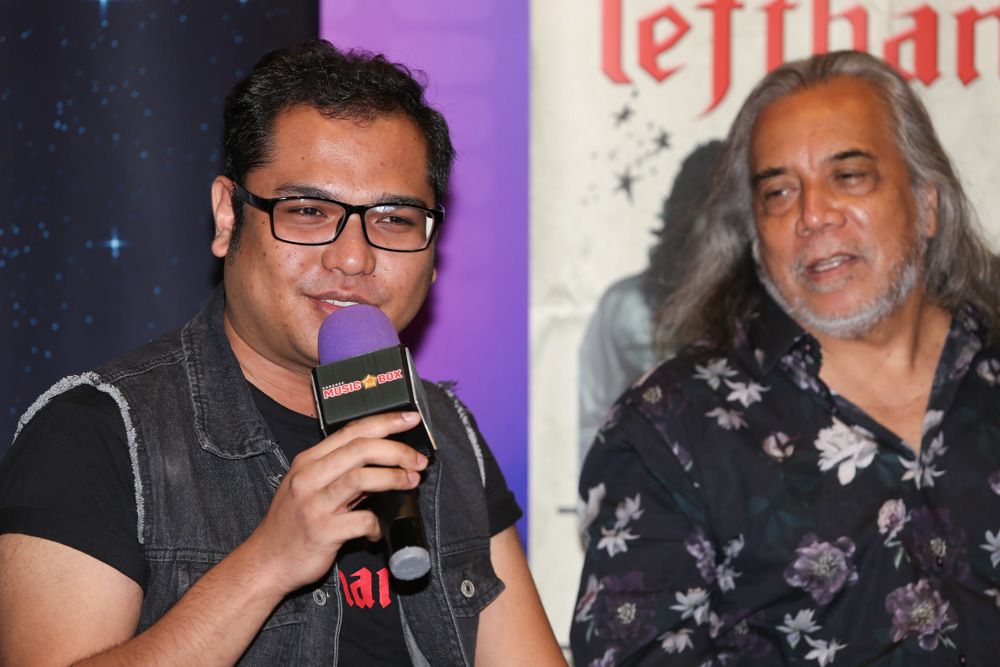 Mohd Nur Hafiz Abd Rahman, Lefthanded Drummer/ Man Dayaku00e2u20acu2122s Son at the Lefthanded x Seruan x Ramli Sarip Singapore Concert press conference. u00e2u20acu201d Picture by Choo Choy May