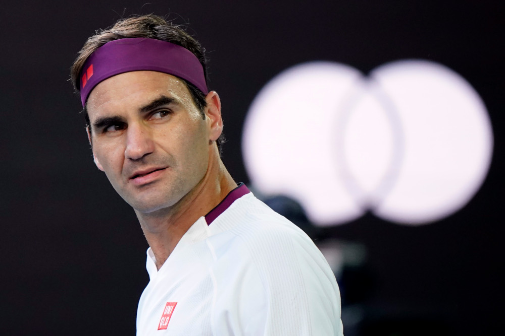 Switzerlandu00e2u20acu2122s Roger Federer reacts after winning his quarter-final match against Tennys Sandgren of the US at the Australian Open in Melbourne January 28, 2020. u00e2u20acu201d Reuters pic