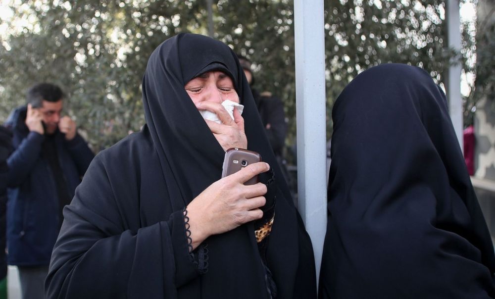 Iranians mourn during a demonstration in the capital Tehran on January 3, 2020 against the killing of Iranian Revolutionary Guards Major General Qasem Soleimani in a US strike in Baghdad. u00e2u20acu201dAFP pic