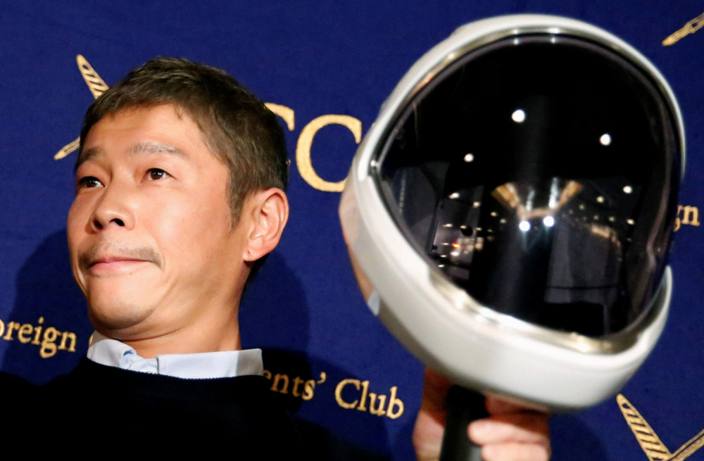 Japanese billionaire Yusaku Maezawa will give one million yen to 1,000 followers selected at random from those who retweeted a January 1 post, with the impact of the money to be tracked through regular surveys. u00e2u20acu201d Reuters pic