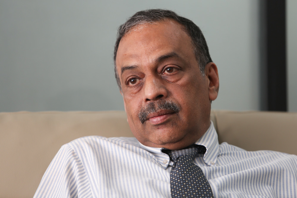 Datuk Kalyana Sundaram, CEO of Malaysian Palm Oil Council, January 15, 2020. u00e2u20acu201d Picture by Choo Choy May 