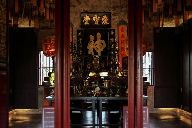 The Mazu Shrine, dedicated to the goddess of the sea and protector of seagoing peoples