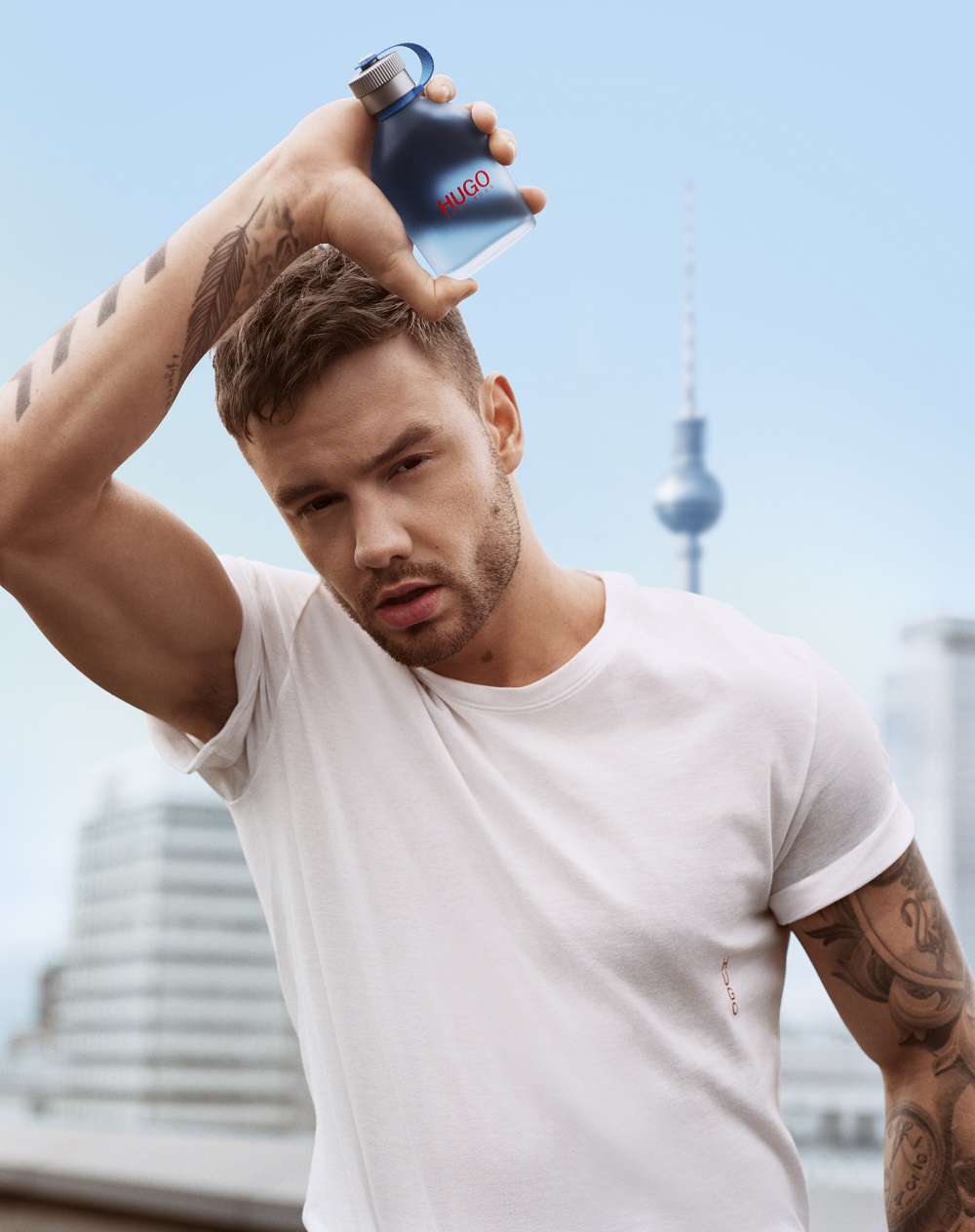 Liam Payne has been unveiled as the face of Hugo Boss fragrances. u00e2u20acu201d Picture courtesy of Hugo via AFP