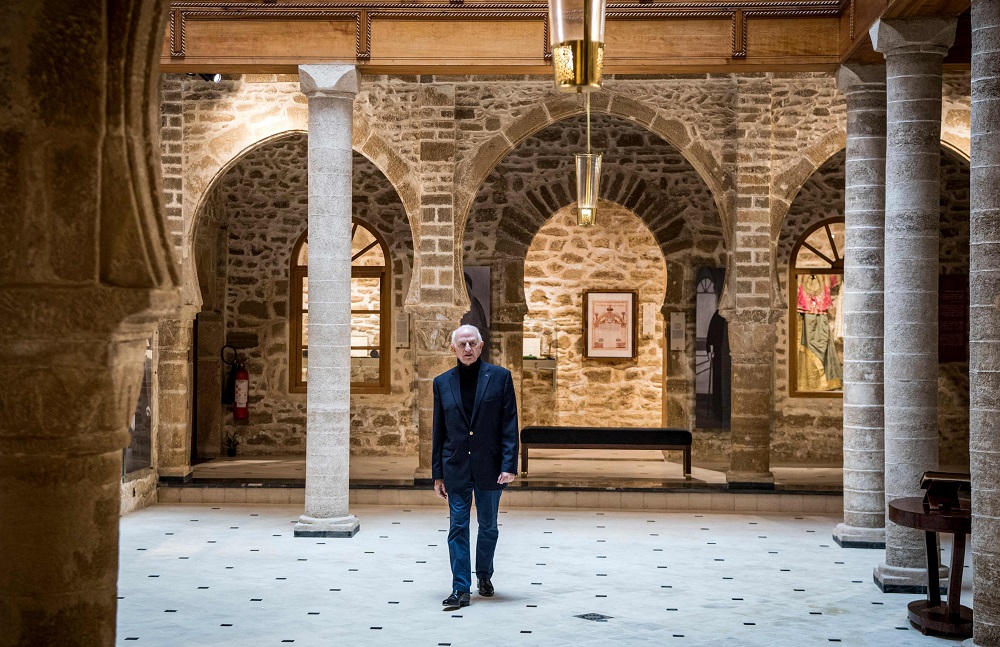 Andre Azoulay, adviser to the Moroccan king, poses for a picture at the Bayt Dakira (House of Memory) Jewish museum, in Moroccou00e2u20acu2122s Atlantic coastal city of Essaouira December 14, 2019. u00e2u20acu201d AFP pic  