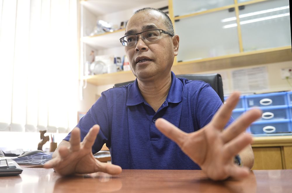 Dr Matin said there was a need for the government to spend more on cancer treatment infrastructure. — Picture by Miera Zulyana