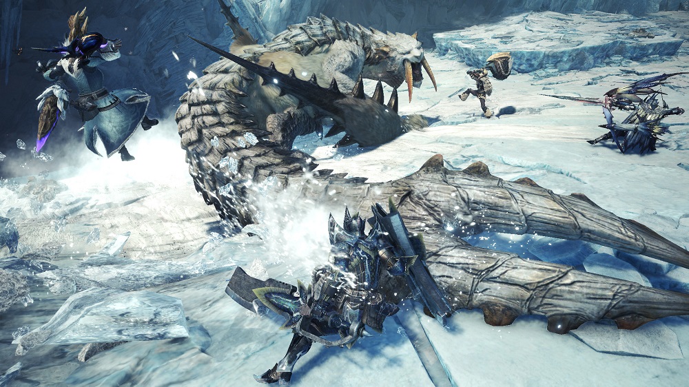 Like its parent, u00e2u20acu02dcMonster Hunter World: Iceborneu00e2u20acu2122 hosts teams of up to four players online. u00e2u20acu201d Picture courtesy of Capcom via AFP