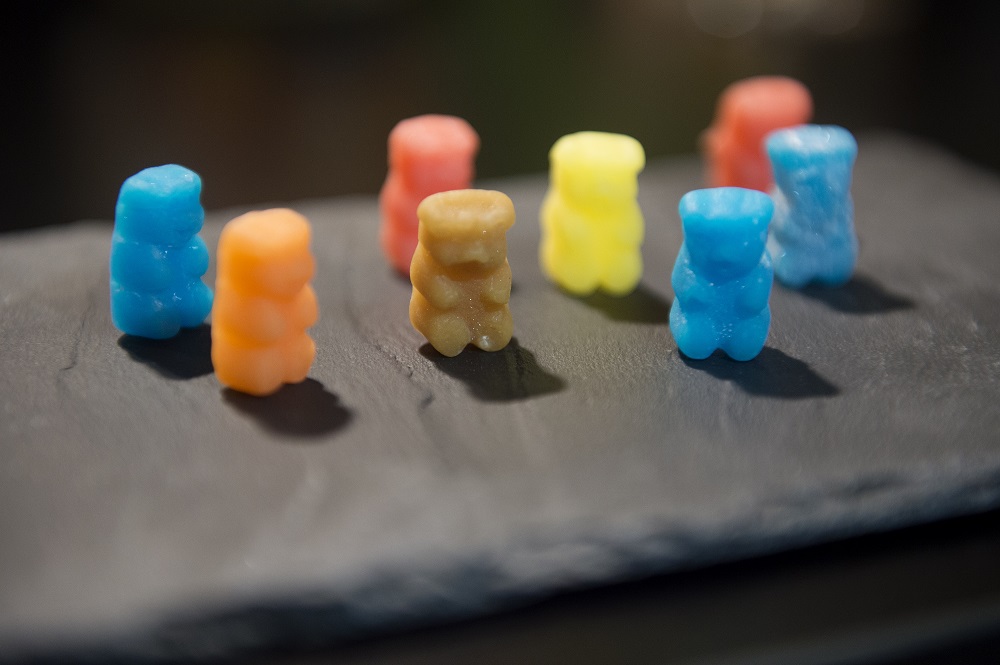 Ositos & Co alcohol-infused gummy bears are pictured at a bar in the Spanish Basque city of Bilbao January 19, 2020. u00e2u20acu201d AFP pic