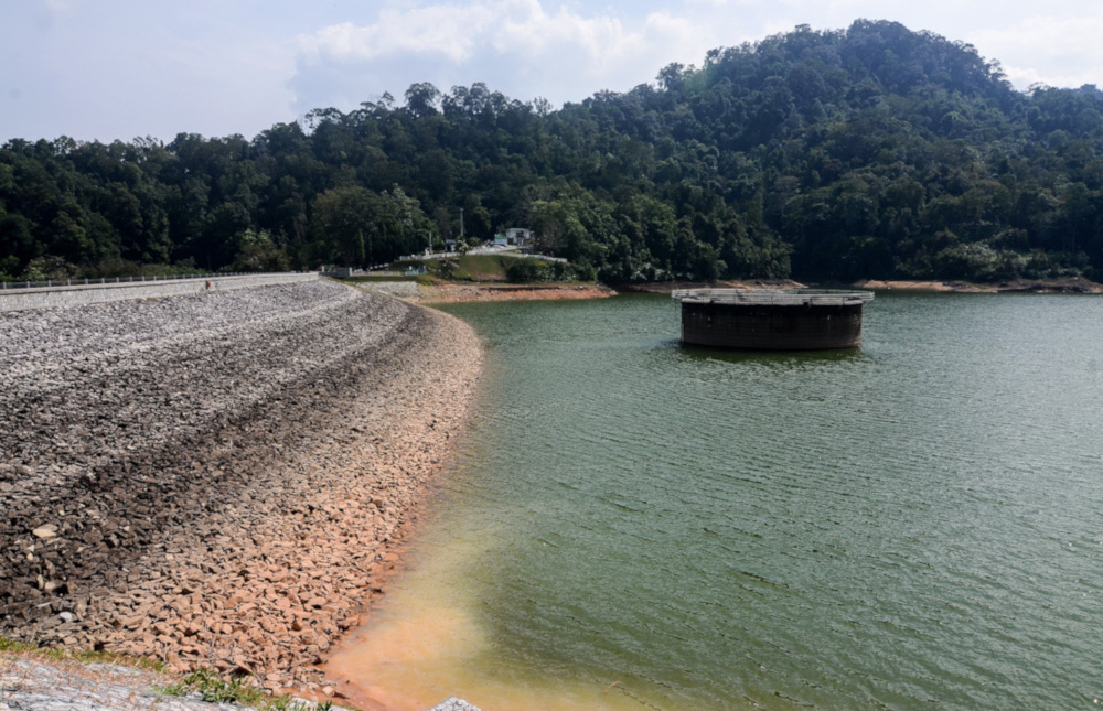 The water level at the Air Itam Dam is at 62 per cent as of January 15, 2020. u00e2u20acu201d Picture by Sayuti Zainudin