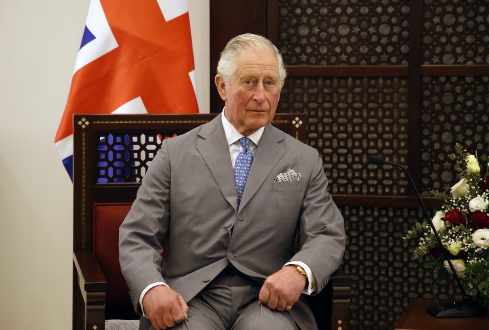 Britainu00e2u20acu2122s Prince Charles reacts as he meets with Palestinian President Mahmoud Abbas (not pictured) during a visit in Bethlehem in the Israeli-occupied West Bank January 24, 2020. u00e2u20acu201d Reuters pic