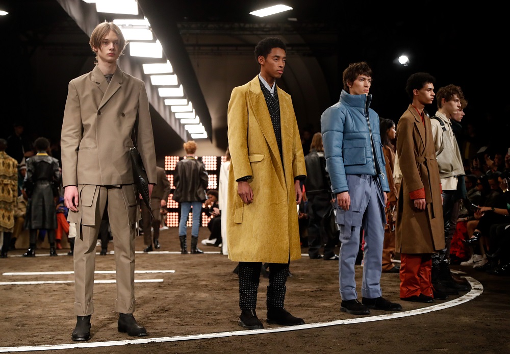 Models present creations by Rhude, during menu00e2u20acu2122s Fashion Week for the Fall/Winter 2020/21 collection in Paris January 14, 2020. u00e2u20acu201d AFP pic 