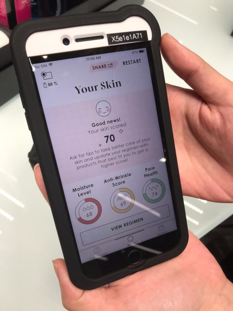 Sephora’s beauty advisers will share the best tips to get healthy, glowing skin based on the customer’s score. — Picture by Tan Mei Zi