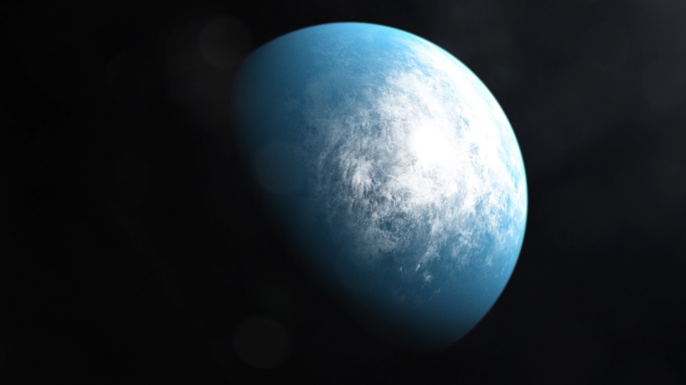 This handout image released on January 6, 2020 an artistsu00e2u20acu2122 illustration of the planet TOI 700 d, the first Earth-size habitable-zone planet discovered by Nasau00e2u20acu2122s Transiting Exoplanet Survey Satellite (TESS). Nasau00e2u20acu2122s Goddard Space Flight Centre/AFP pic