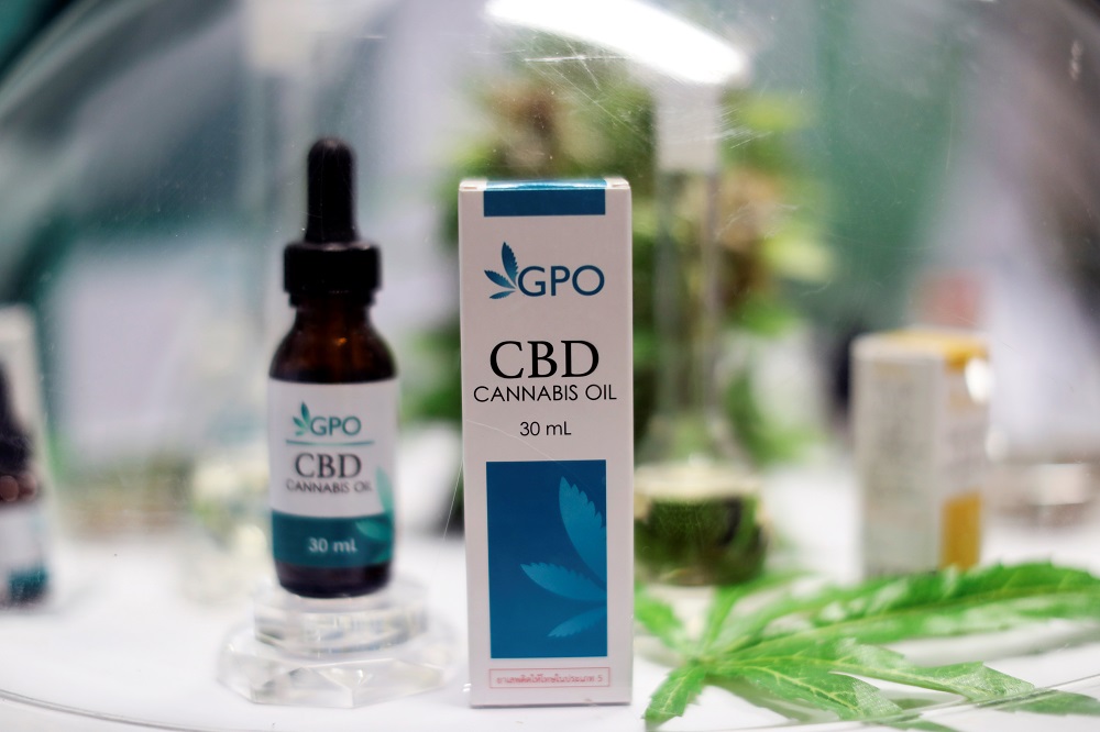 Cannabis oil products made in Thailand are seen on display during the launch of the first official medical cannabis clinic in Bangkok January 6, 2020. u00e2u20acu201d Reuters pic