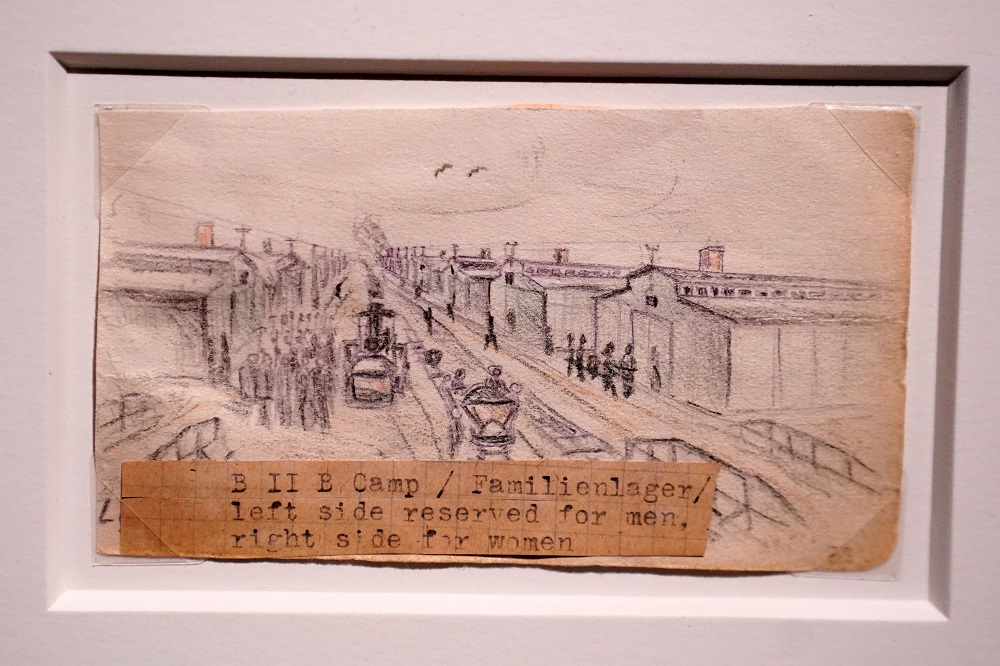 A work of art by Alfred Kantor is pictured at the preview of ‘Rendering Witness’ exhibition at the Museum of Jewish Heritage in the Manhattan borough of New York January 15, 2020. ― Reuters pic