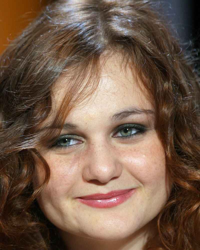 Ariane Fornia, a French writer and daughter of politician Eric Besson, takes part in the recording of the TV show 'Vol de Nuit' on August 30, 2007, in Paris for her book 'Derniu00c3u00a8re morsure' (Last bite). u00e2u20acu201d AFP pic