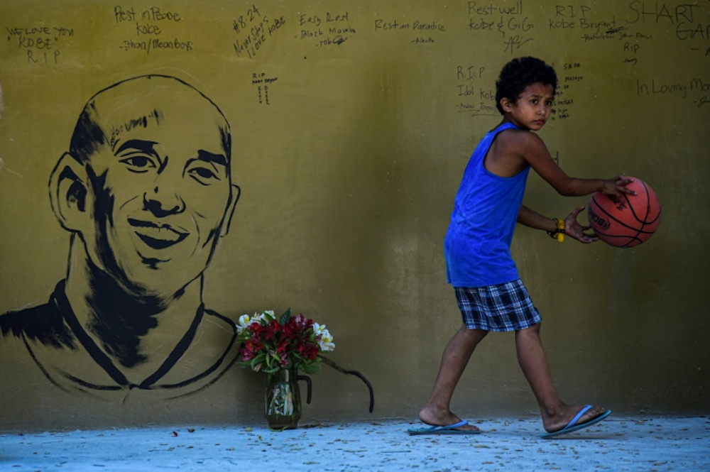 Devastated locals had hoped that Bryant would one day step into what they called the u00e2u20acu02dcHouse of Kobeu00e2u20acu2122 u00e2u20acu201d a court adorned with wall-sized murals of his likeness. u00e2u20acu201d AFP pic