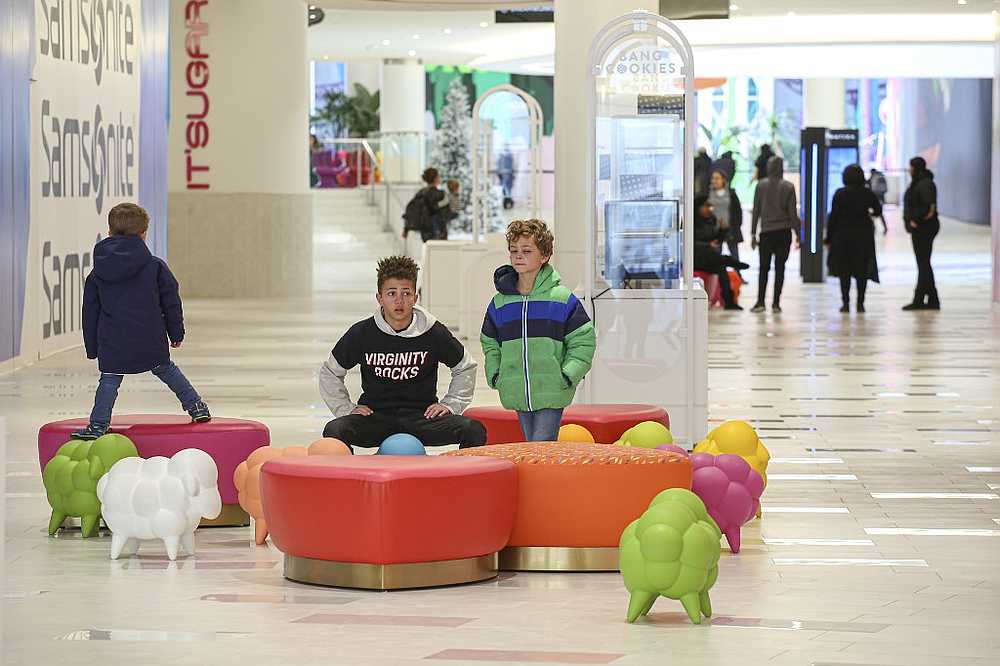 People visit the American Dream mall in East Rutherford, New Jersey December 19, 2019. u00e2u20acu201d AFP pic