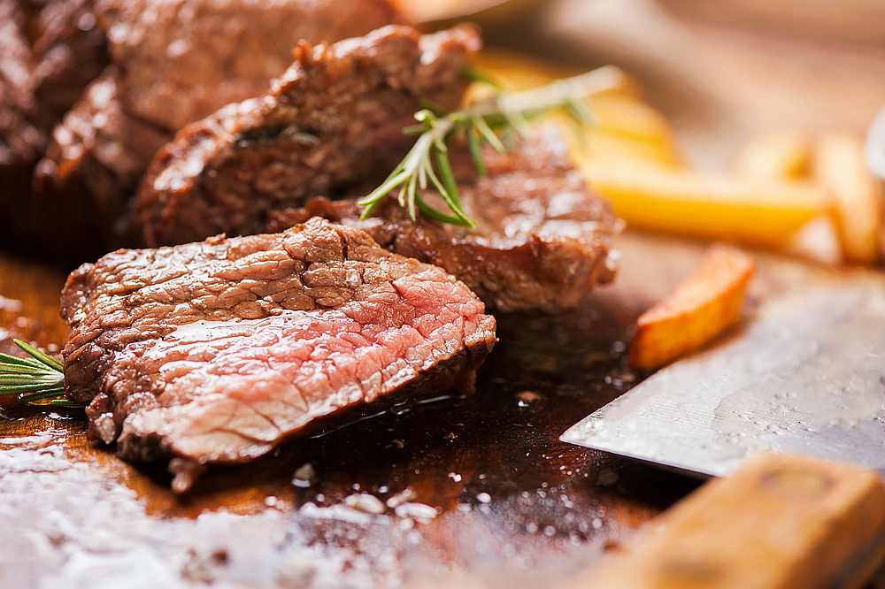 The texture of beef can be reproduced using a 3D printer. u00e2u20acu201d FabioBalbi/IStock.com pic via AFP