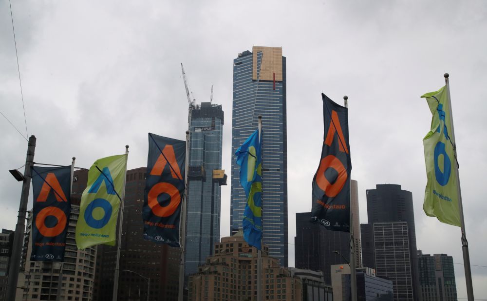 Organisers have been heavily criticised over the last two days by players for continuing to play matches despite the poor air quality from bushfires. u00e2u20acu201d Reuters pic