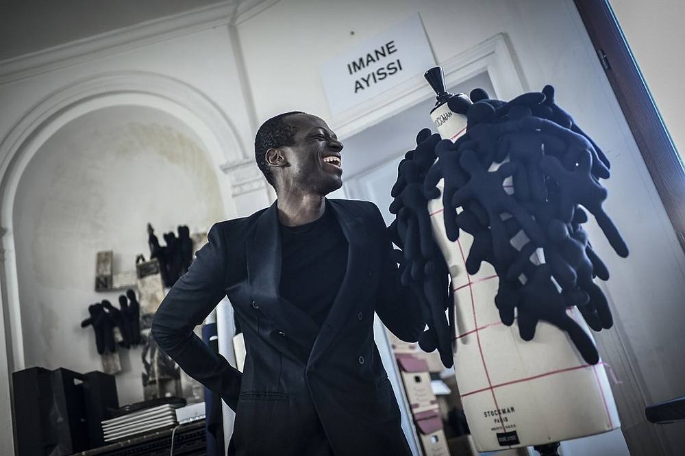 Imane Ayissi is making history by becoming the first sub-Saharan designer to show in the Paris haute couture week.nu00e2u20acu201d AFP pic