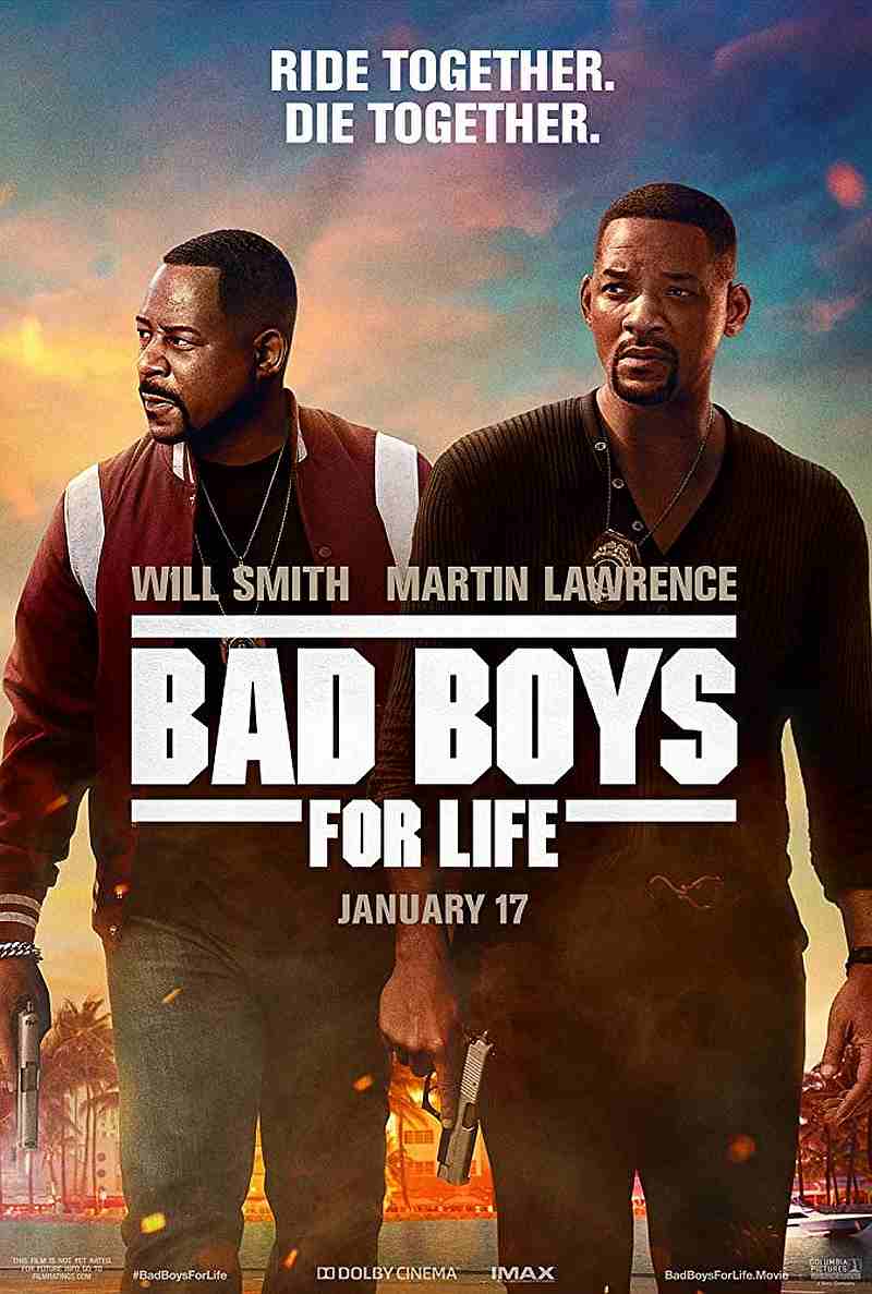 'Bad Boys for Life' took top place in the weekend's box office. u00e2u20acu201d Picture courtesy of Columbia Pictures