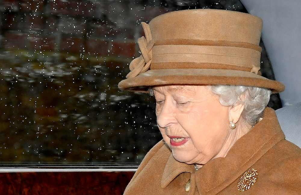 Britain's Queen Elizabeth departs from St Mary Magdalene's church on the Sandringham estate in eastern England, January 12, 2020. u00e2u20acu201d Reuters pic