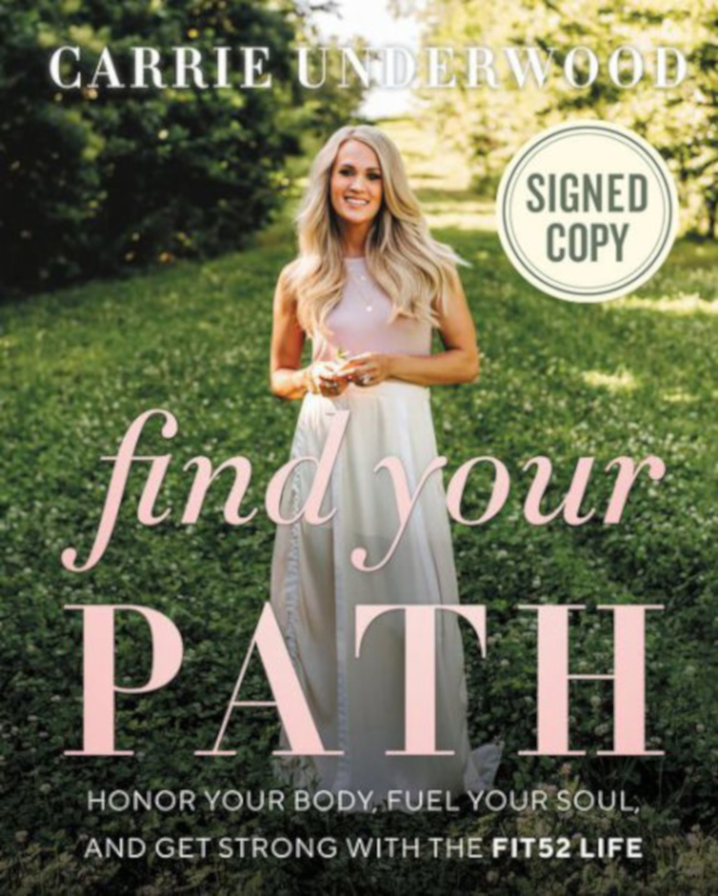 u00e2u20acu02dcFind Your Path: Honor Your Body, Fuel Your Soul, and Get Strong with the Fit52 Life' by Carrie Underwood. u00e2u20acu201d Picture courtesy of HarperCollins Publishers via AFP-Relaxnews