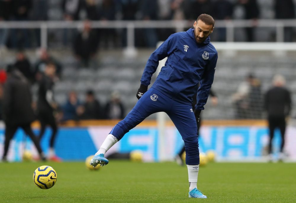 Everton's Cenk Tosun during the warm up before the match against Newcastle United at St Jamesu00e2u20acu2122 Park December 28, 2019.u00e2u20acu2022 Reuters pic