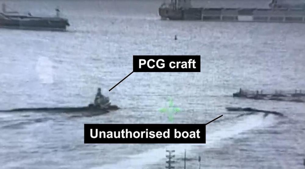 The Singapore Police Coast Guard first detected a fiberglass boat which had no identification numbers at the sea off Eastern Buoy u00e2u20acu201d off the coast of Changi u00e2u20acu201d at about 9.15pm on Sunday. u00e2u20acu201d Handout via TODAY