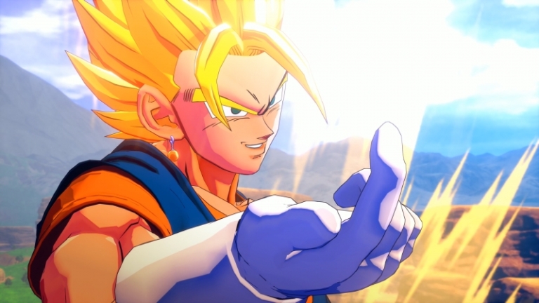 'Dragon Ball Z: Kakarot' contains 7 playable characters (pictured: Vegito) and over 60 more from the animé series.— Picture courtesy of CyberConnect2 / Bandai Namco Entertainment