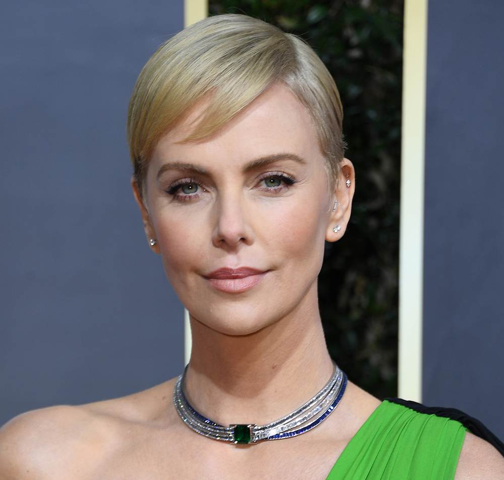 Charlize Theron stunned in Platinum by Tiffany & Co. — AFP pic