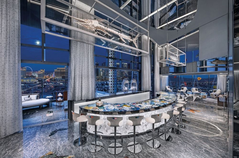 The Empathy Suite at the Palms Casino Resort in Las Vegas is the most expensive suite in the world. u00e2u20acu201d AFP picnn