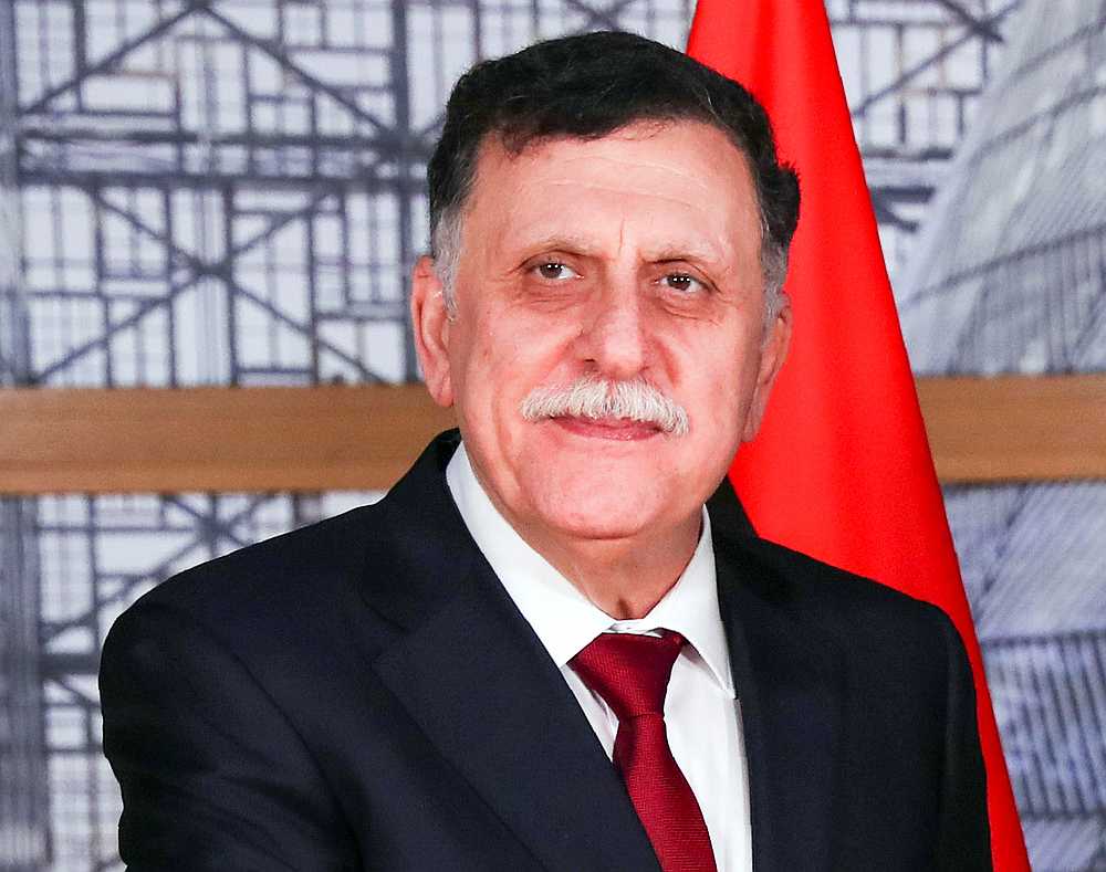 Libya's UN-recognised Prime Minister Fayez al-Sarraj in Brussels, Belgium January 8, 2020. u00e2u20acu201d Francisco Seco/Pool pic via Reuters