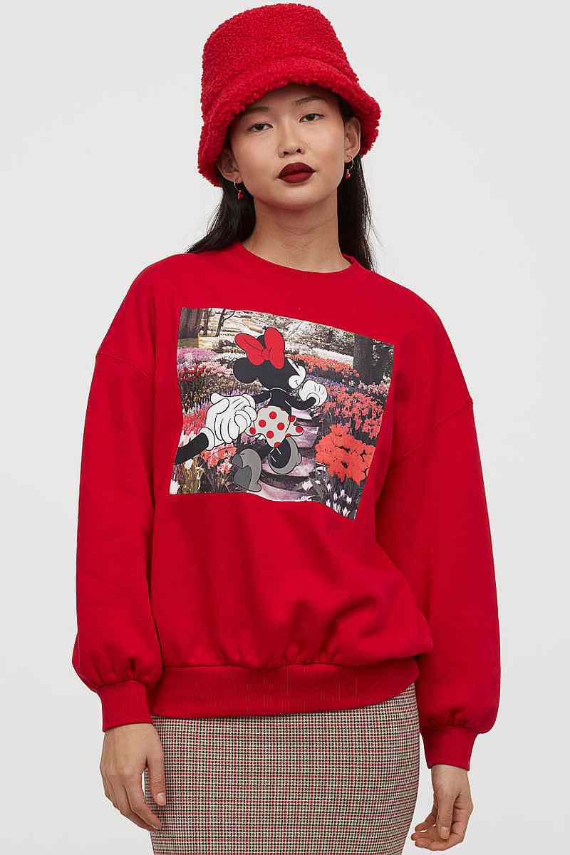 H&M Minnie Mouse sweater, price unavailable. — Picture from H&M 