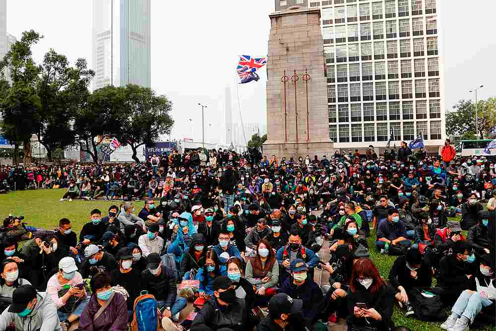 Anti-government protesters attend a rally to call for democratic reforms in Hong Kong January 19, 2020. u00e2u20acu201d Reuters pic