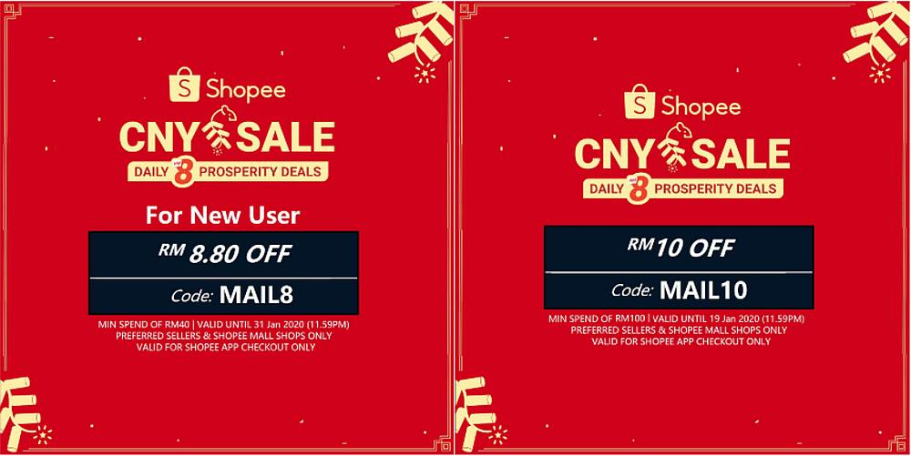 Malay Mail readers are in for a treat as well, as Shopee has included a special promo for readers. — Picture courtesy of Shopee Malaysia