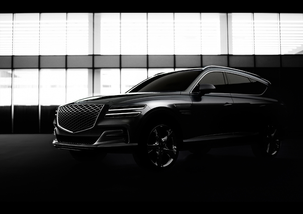 Exterior of the GV80 SUV. u00e2u20acu201d Picture courtesy of Genesis via AFP