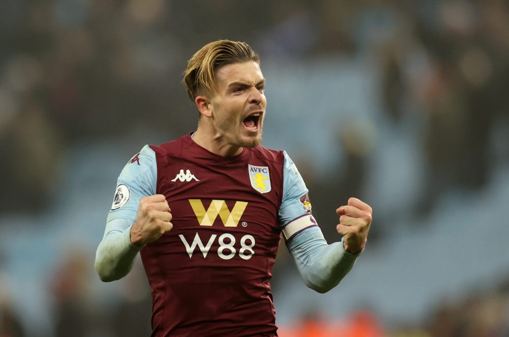 Aston Villa's Jack Grealish celebrates after the match against Watford January 22, 2020. u00e2u20acu2022 Reuters pic