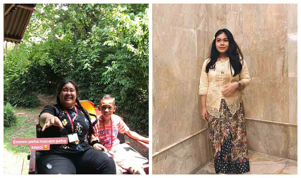 The 17-year-old from Damansara took to Twitter to talk about how she lost 29kg. u00e2u20acu201d Picture from Twitter/@J0eyi 