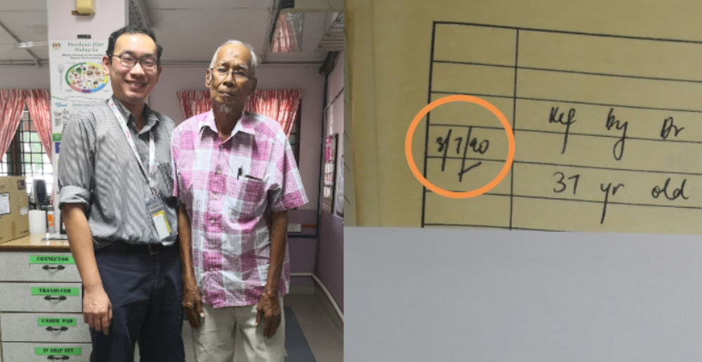 Abdullah Hussain has received treatment for renal replacement therapy since 1990 and remains healthy thanks to his discipline and adherence to his treatment schedule. u00e2u20acu201d Picture via Facebook/Eason Chang