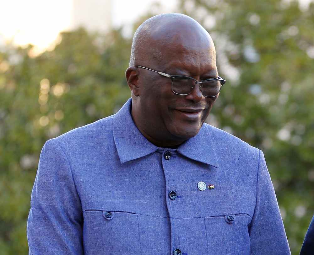 Burkina Faso's President Roch Marc Christian Kabore at the summit on the Sahel region in Pau, France, January 13, 2020. u00e2u20acu201d Reuters pic